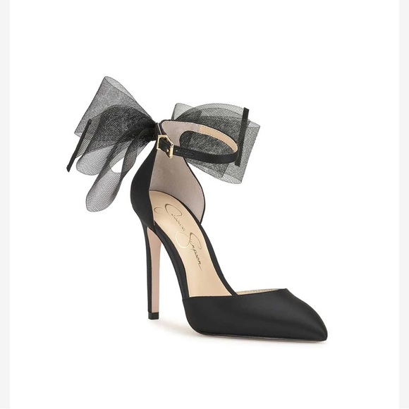 Jessica Simpson Heels with bow with the original box. - Picture 4 of 11